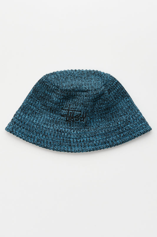 Stüssy Bucket Hat Multi Knit Blue