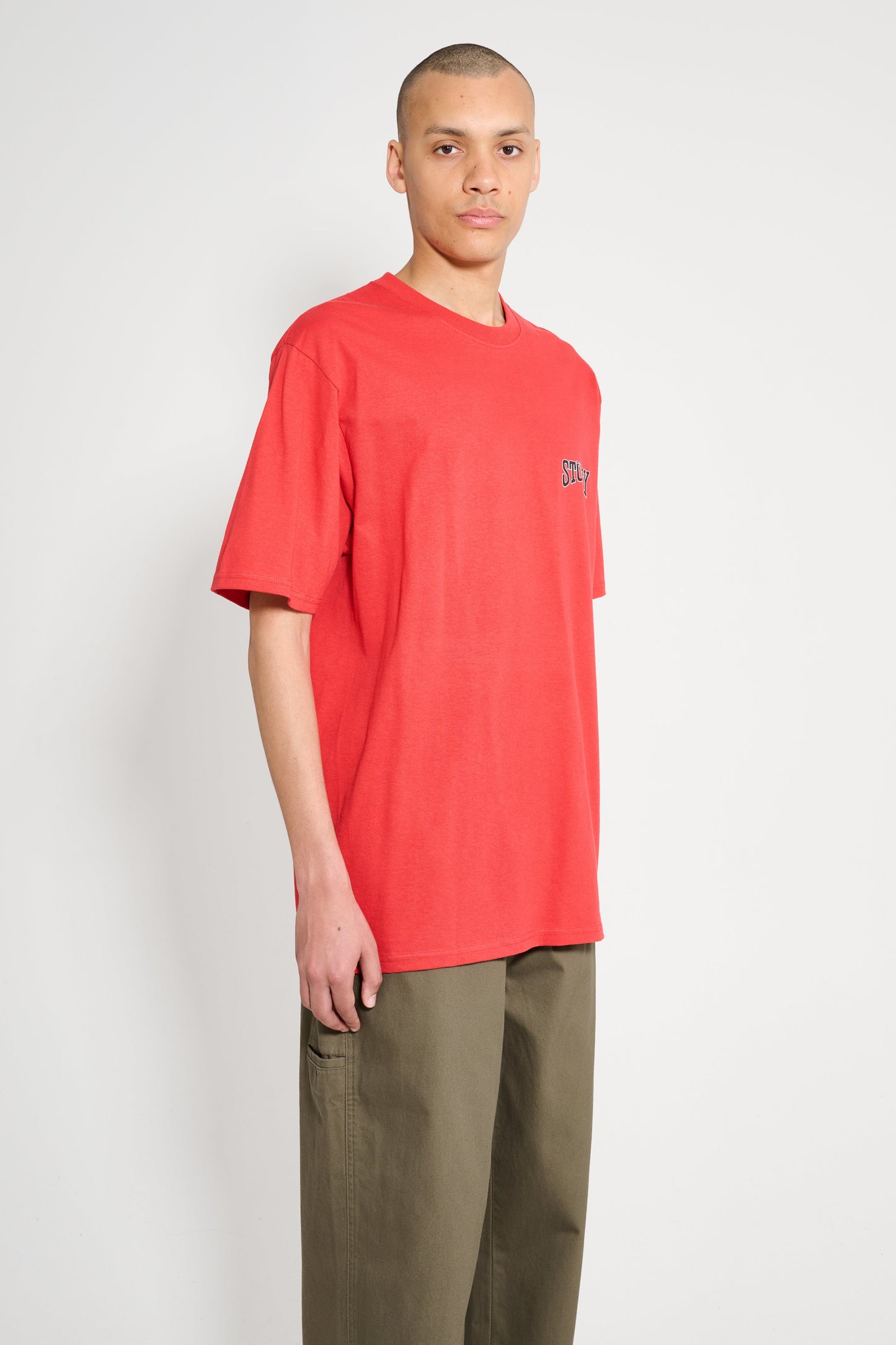 Stüssy Tough Tread Tee Cayenne