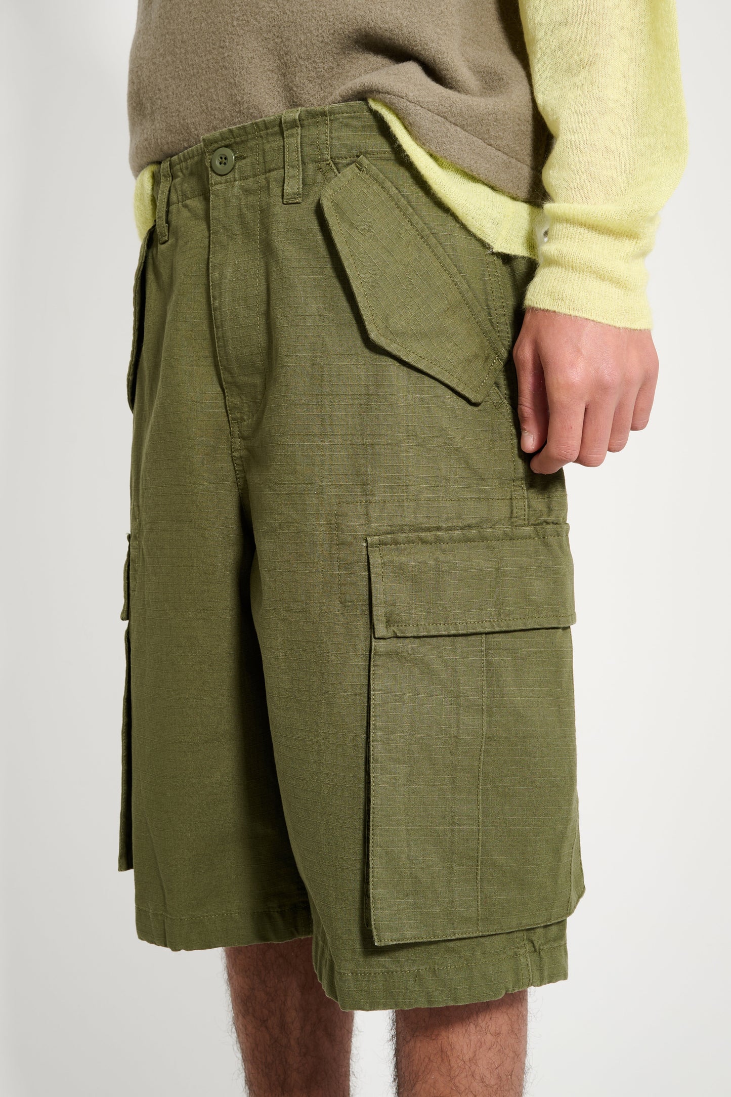 Stüssy Cargo Shorts Ripstop Olive Green