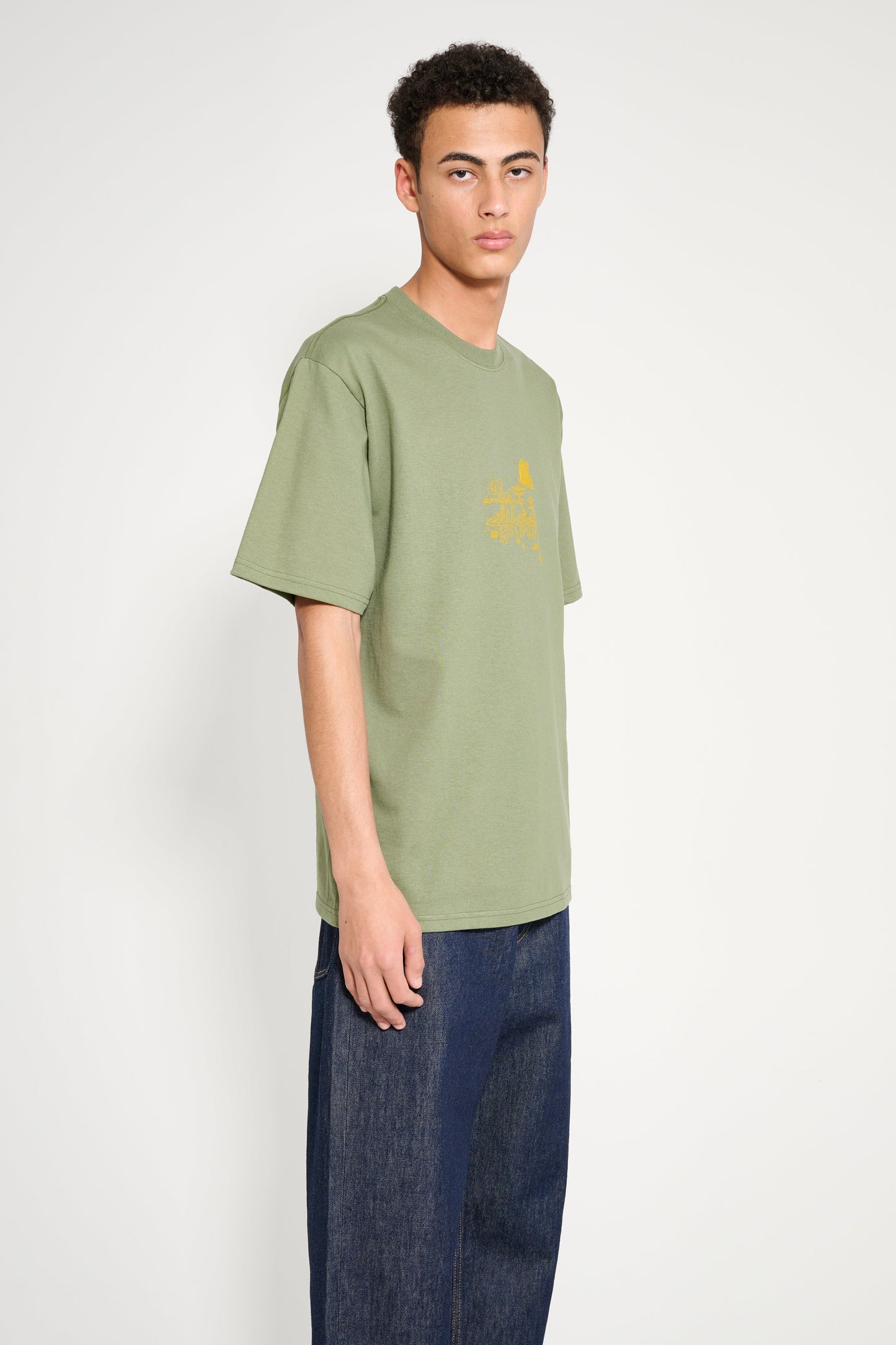 Stüssy In Bloom Tee Olive