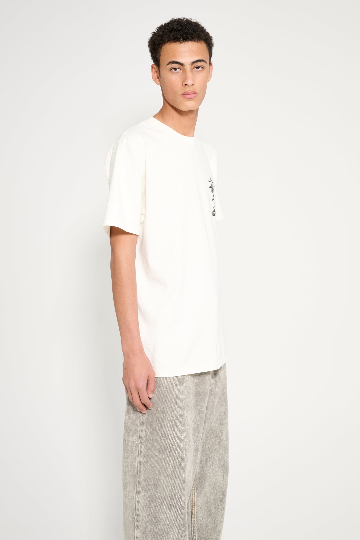 Stüssy Double Dragon Tee Natural
