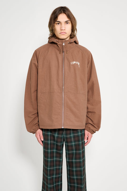 Stüssy Nylon Beach Shell Coffee