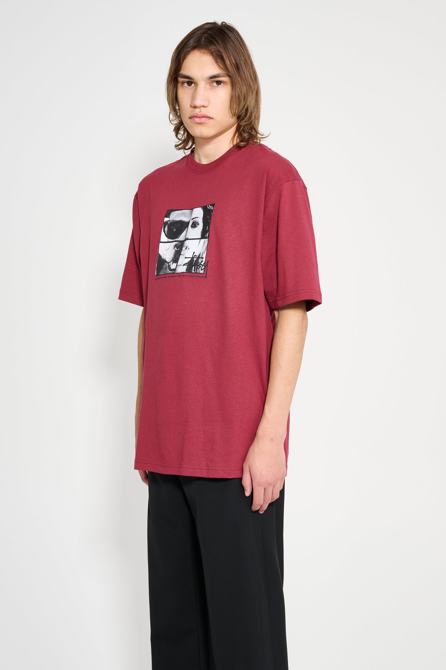 Stüssy Personalities Tee Wine