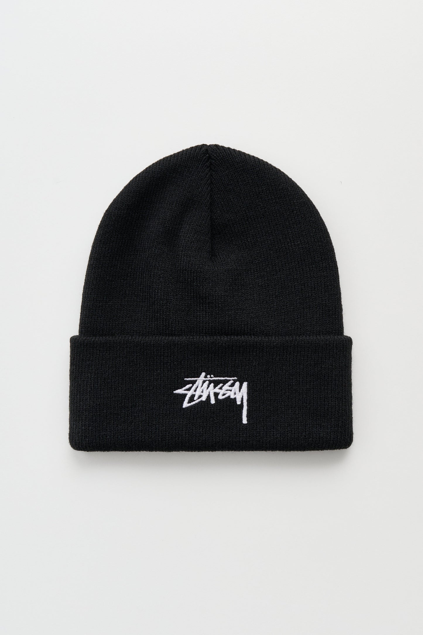 Stüssy Stock Cuff Beanie Black