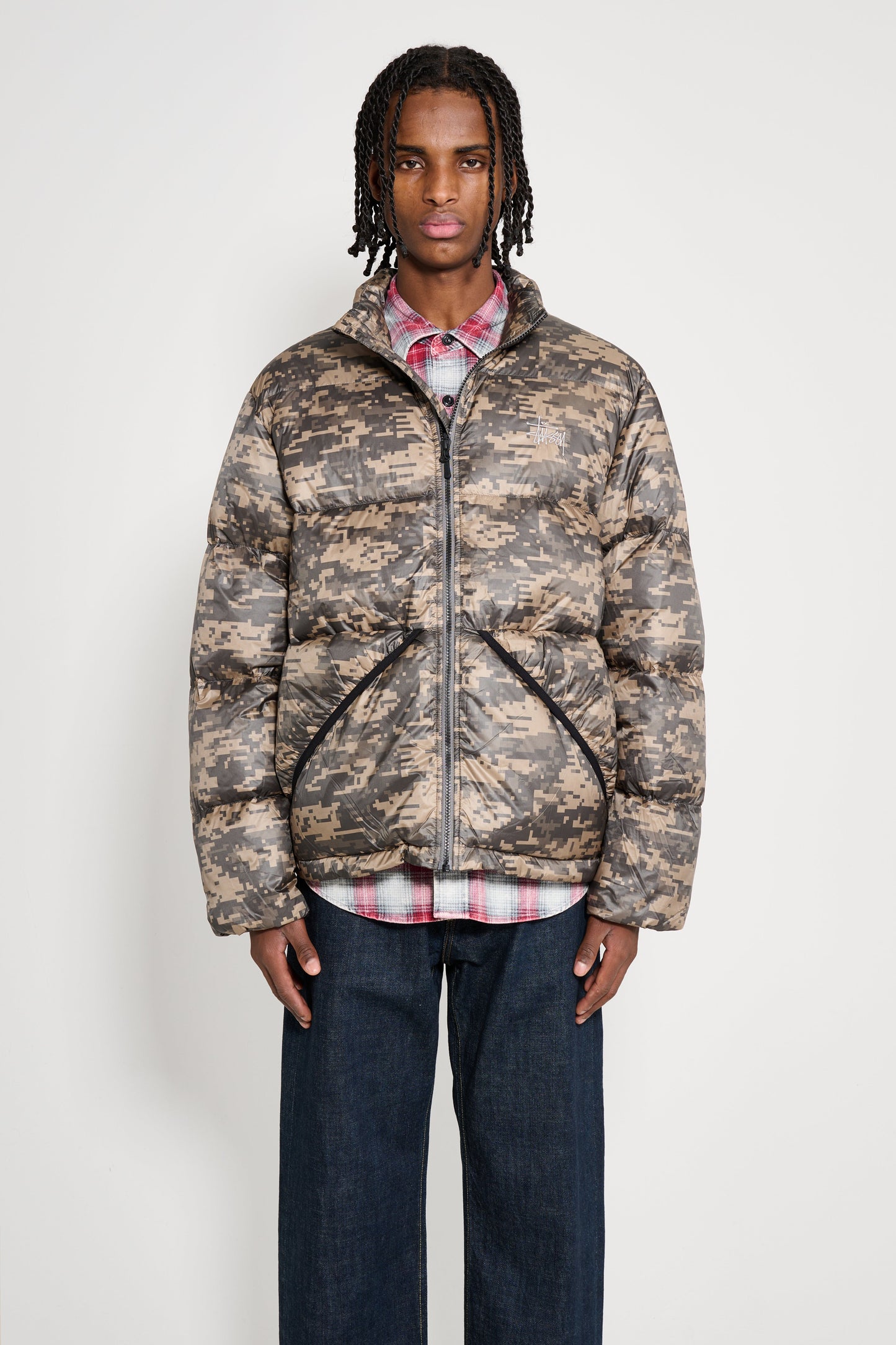 Stüssy Micro Ripstop Down Mock Digi Camo