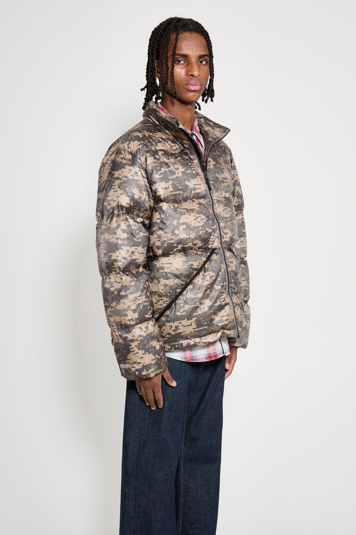 Stüssy Micro Ripstop Down Mock Digi Camo