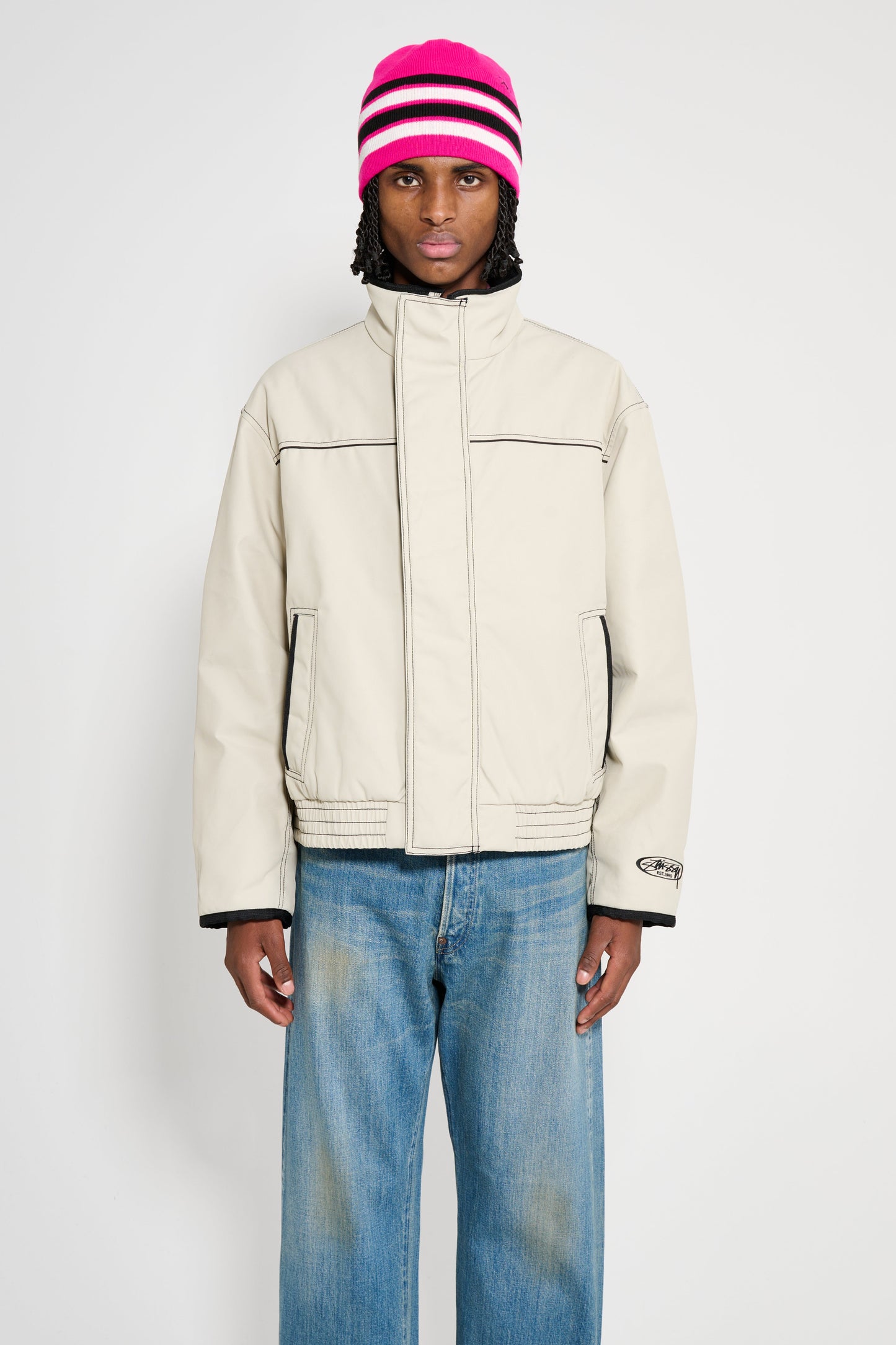 Stüssy Insulated Built Jacket Sand