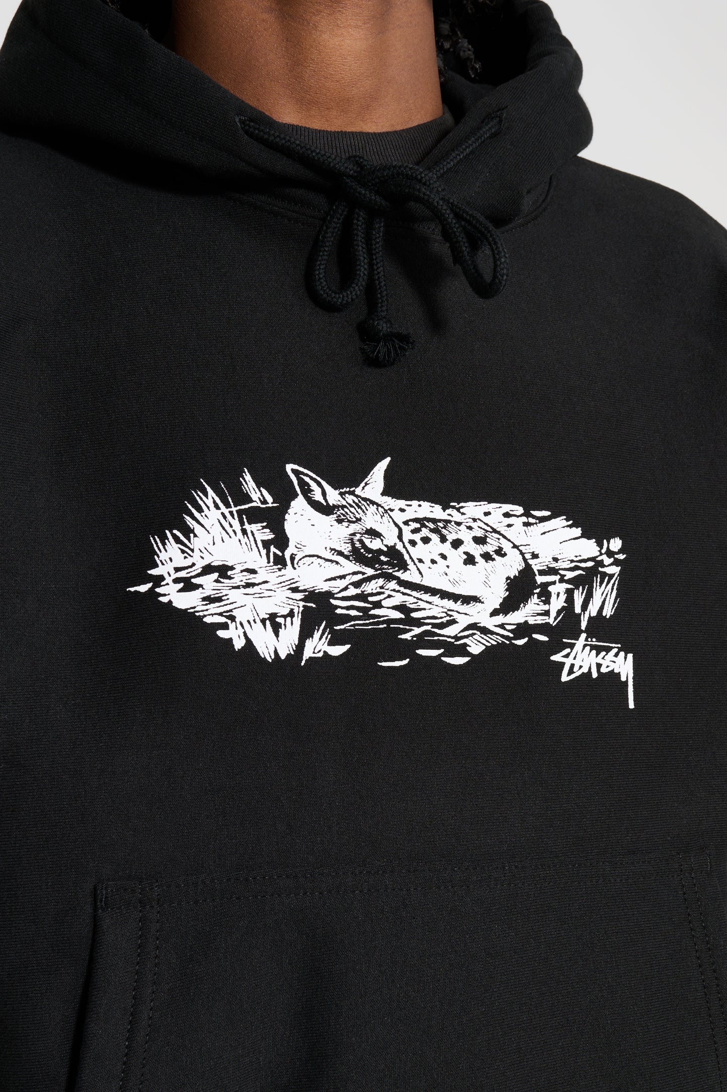 Stüssy Fawn Hood Black