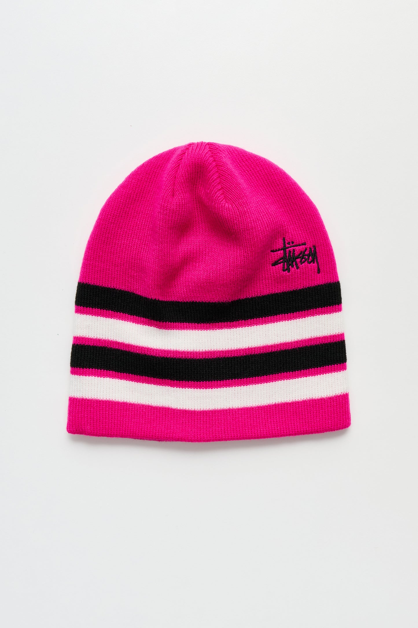 Stüssy Skullcap Basic Striped Dragonfruit
