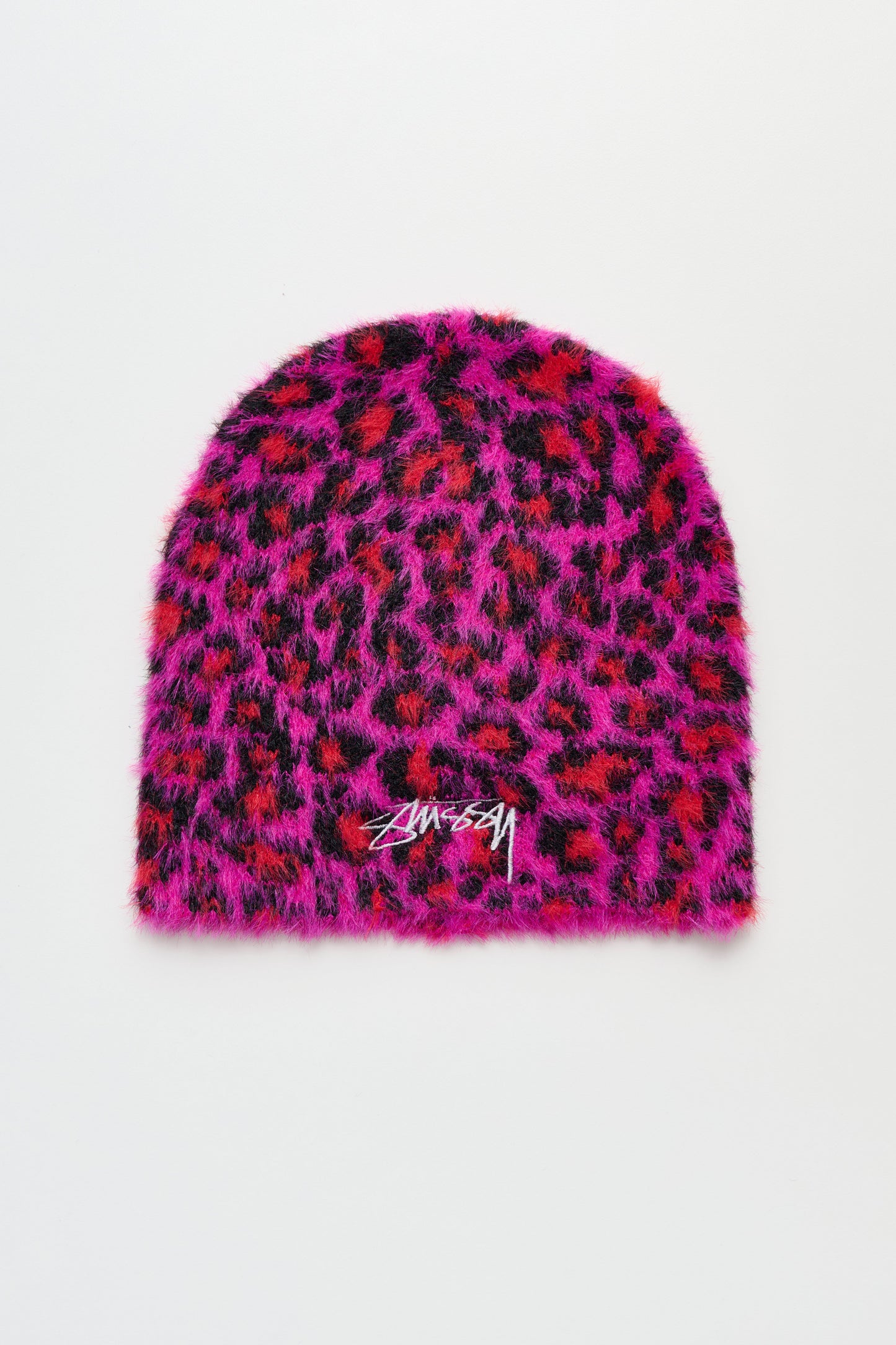 Stüssy Skullcap Leopard Pattern Pink