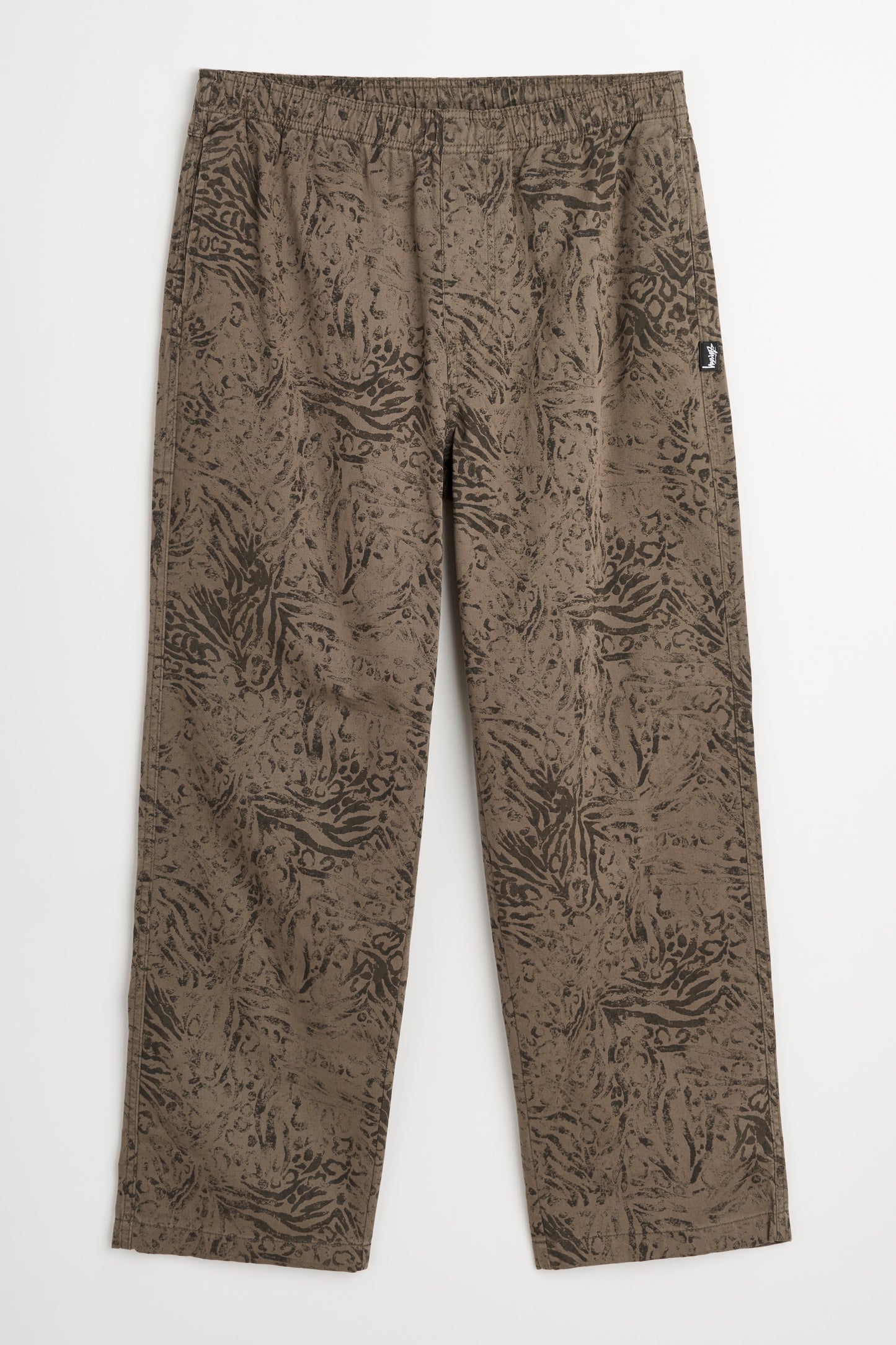 Stüssy Beach Pant Cotton Twill Fossil