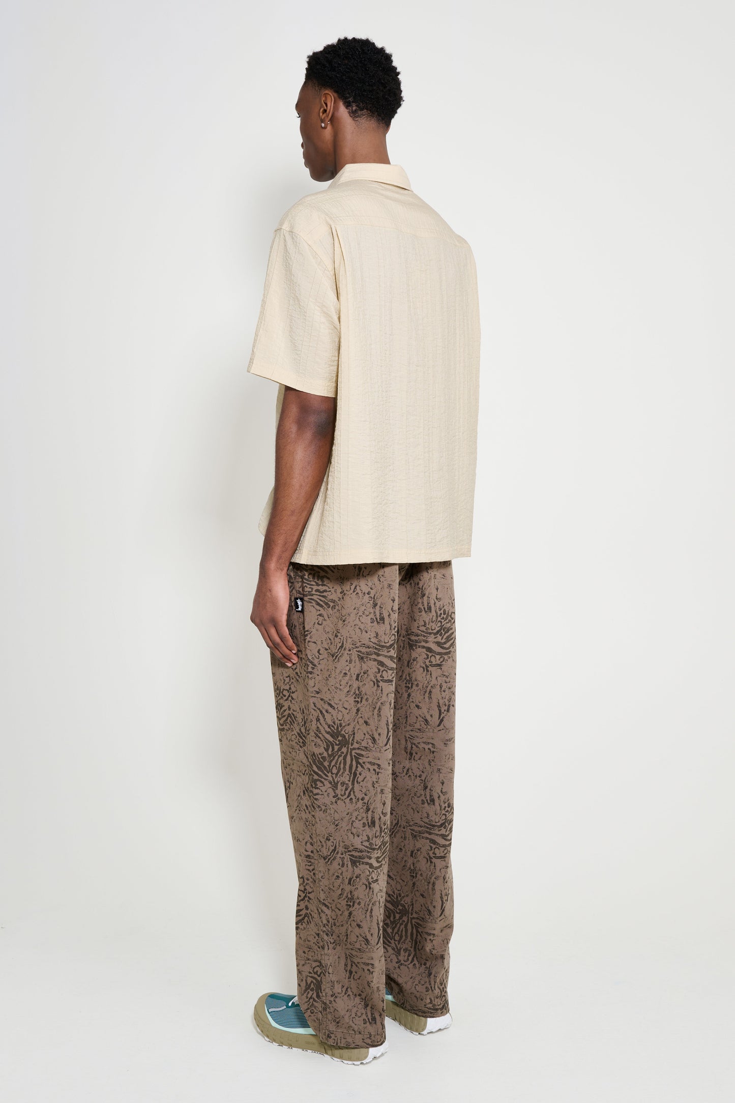 Stüssy Beach Pant Cotton Twill Fossil