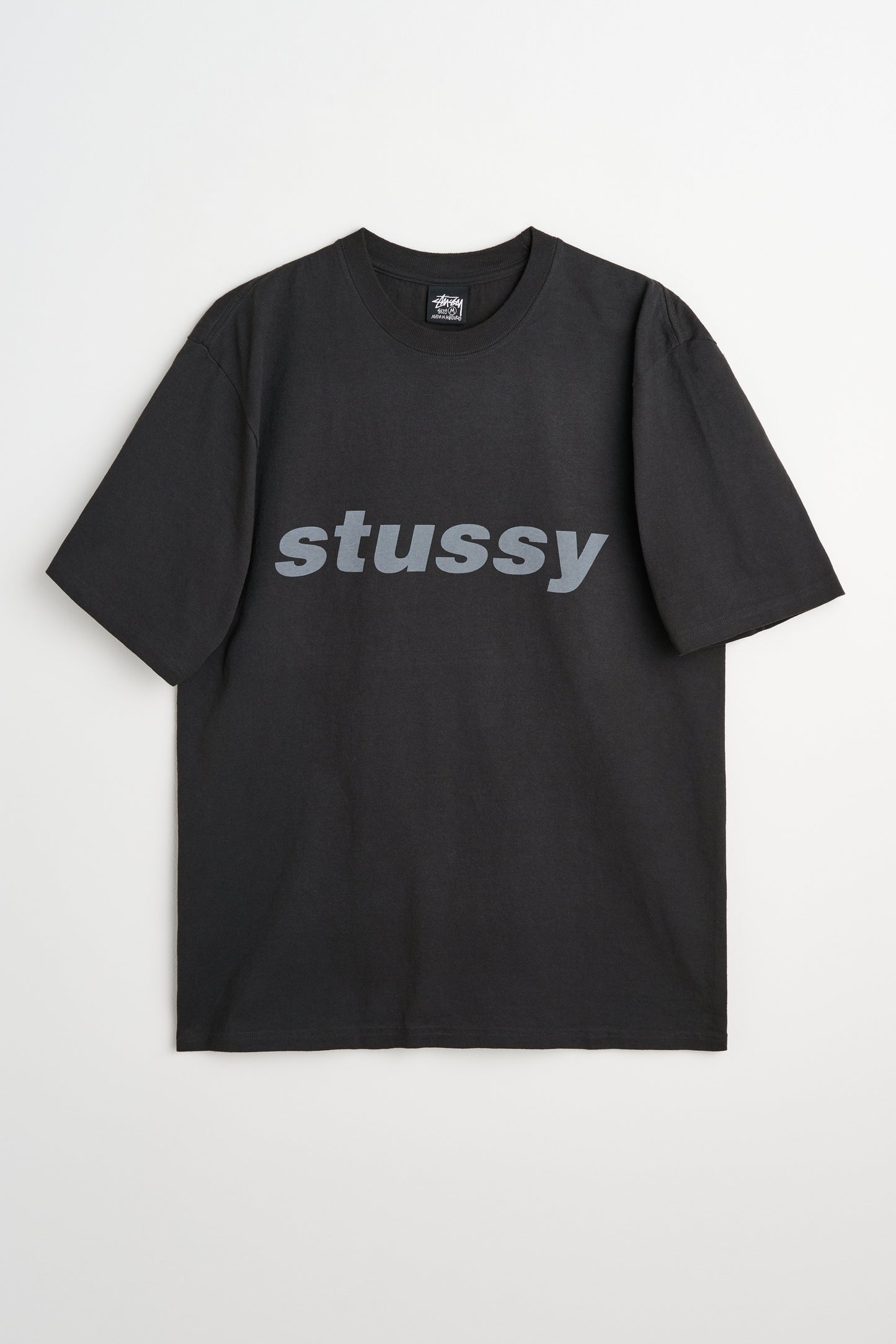 Stüssy Shark Pigment Dyed Tee Faded Black