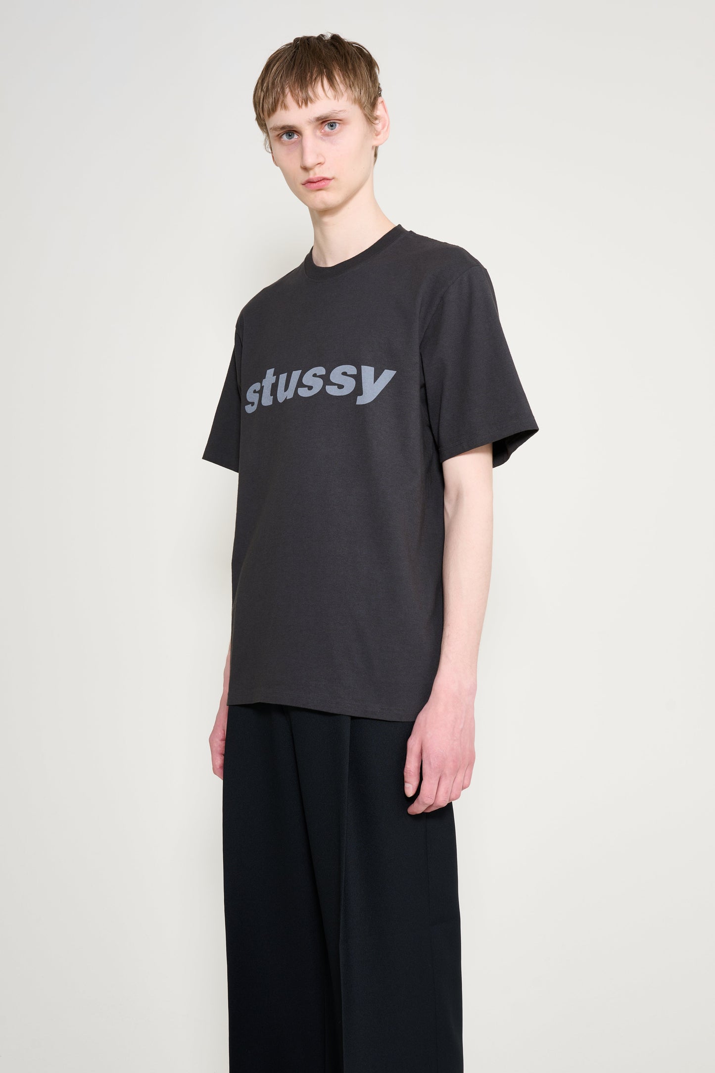 Stüssy Shark Pigment Dyed Tee Faded Black