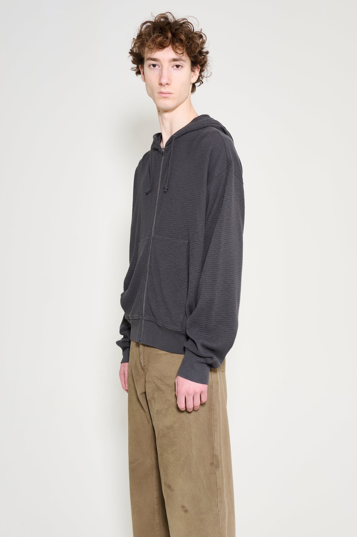 Stüssy Lightweight Thermal Hood Faded Black