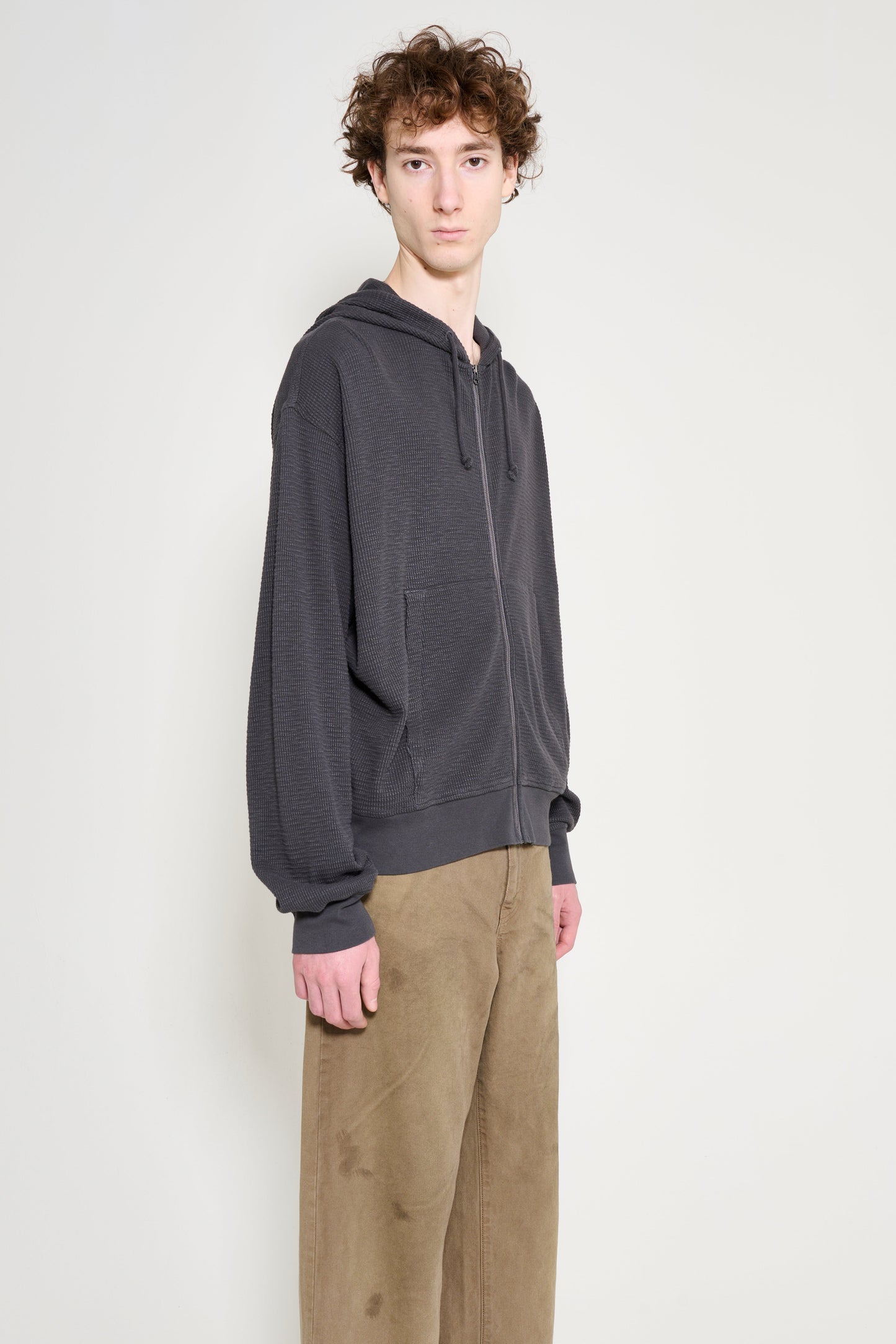 Stüssy Lightweight Thermal Hood Faded Black