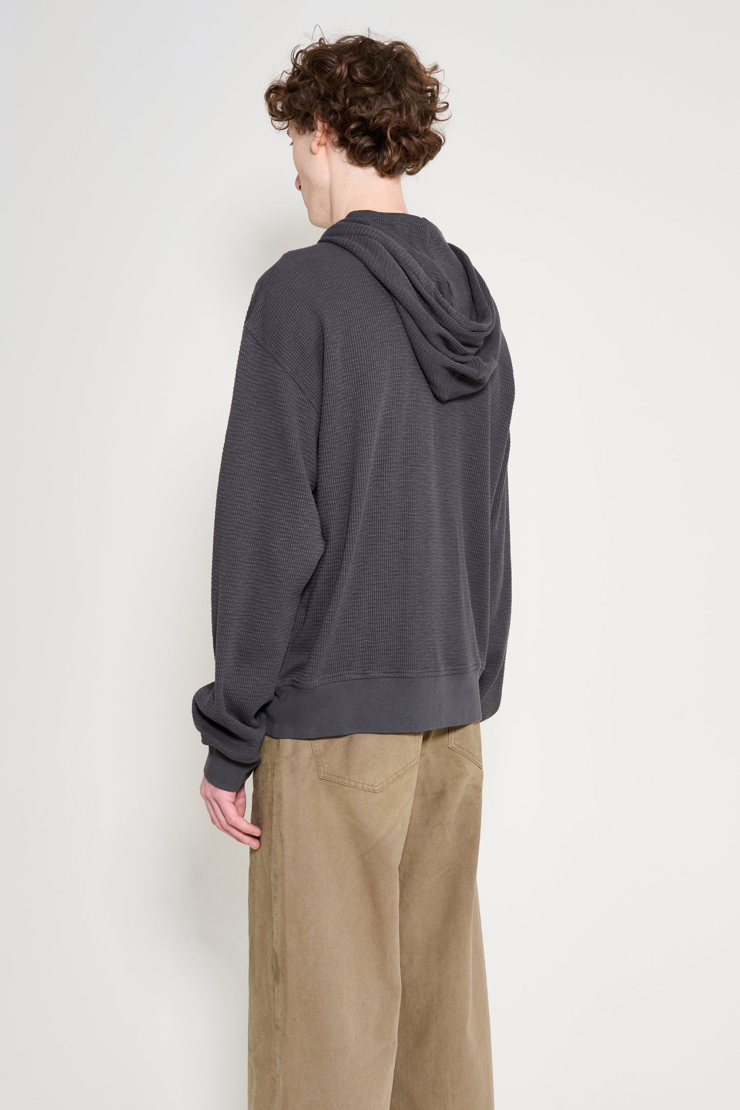 Stüssy Lightweight Thermal Hood Faded Black
