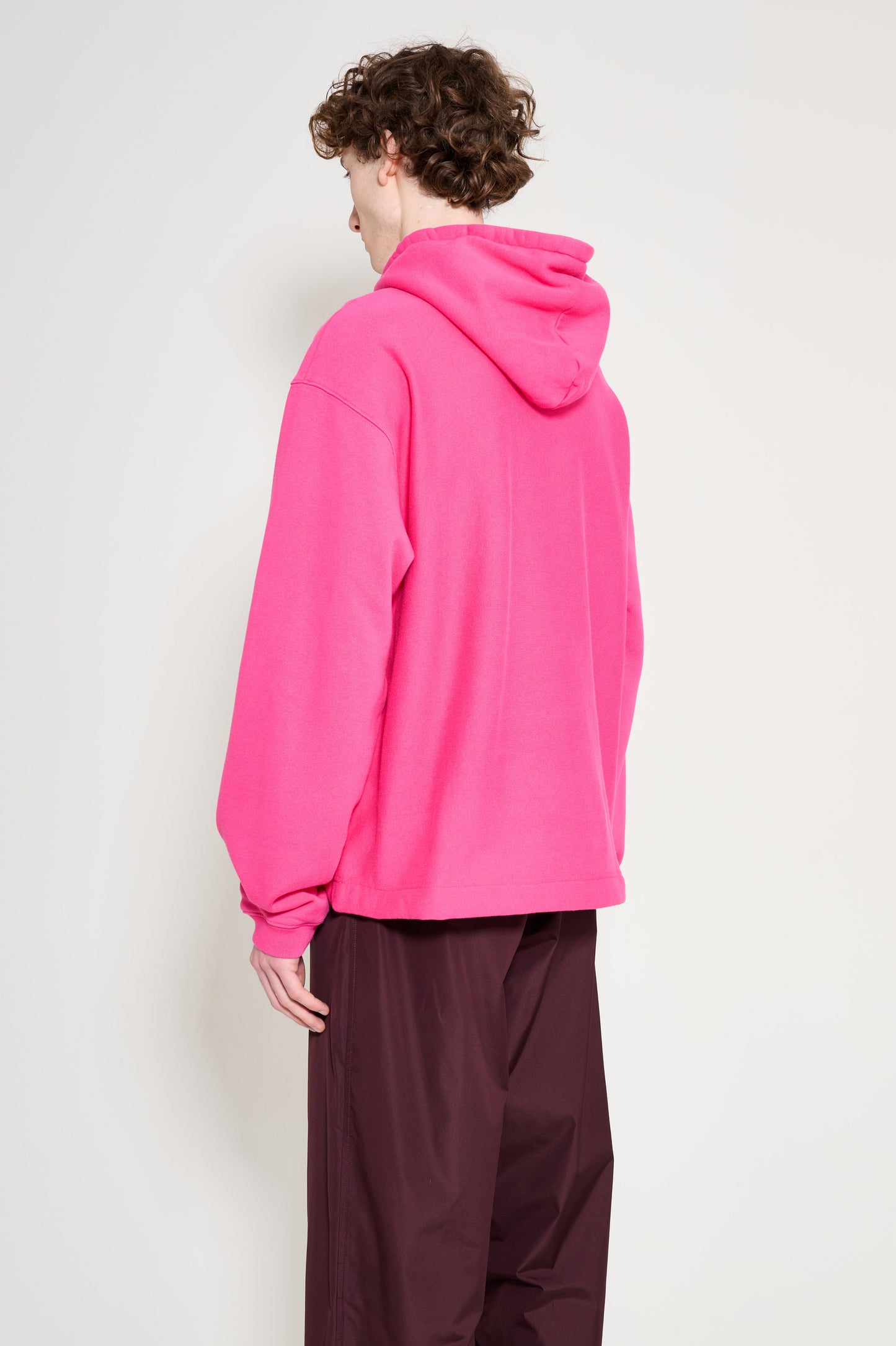 Stüssy Oval Pullover Hood Pink