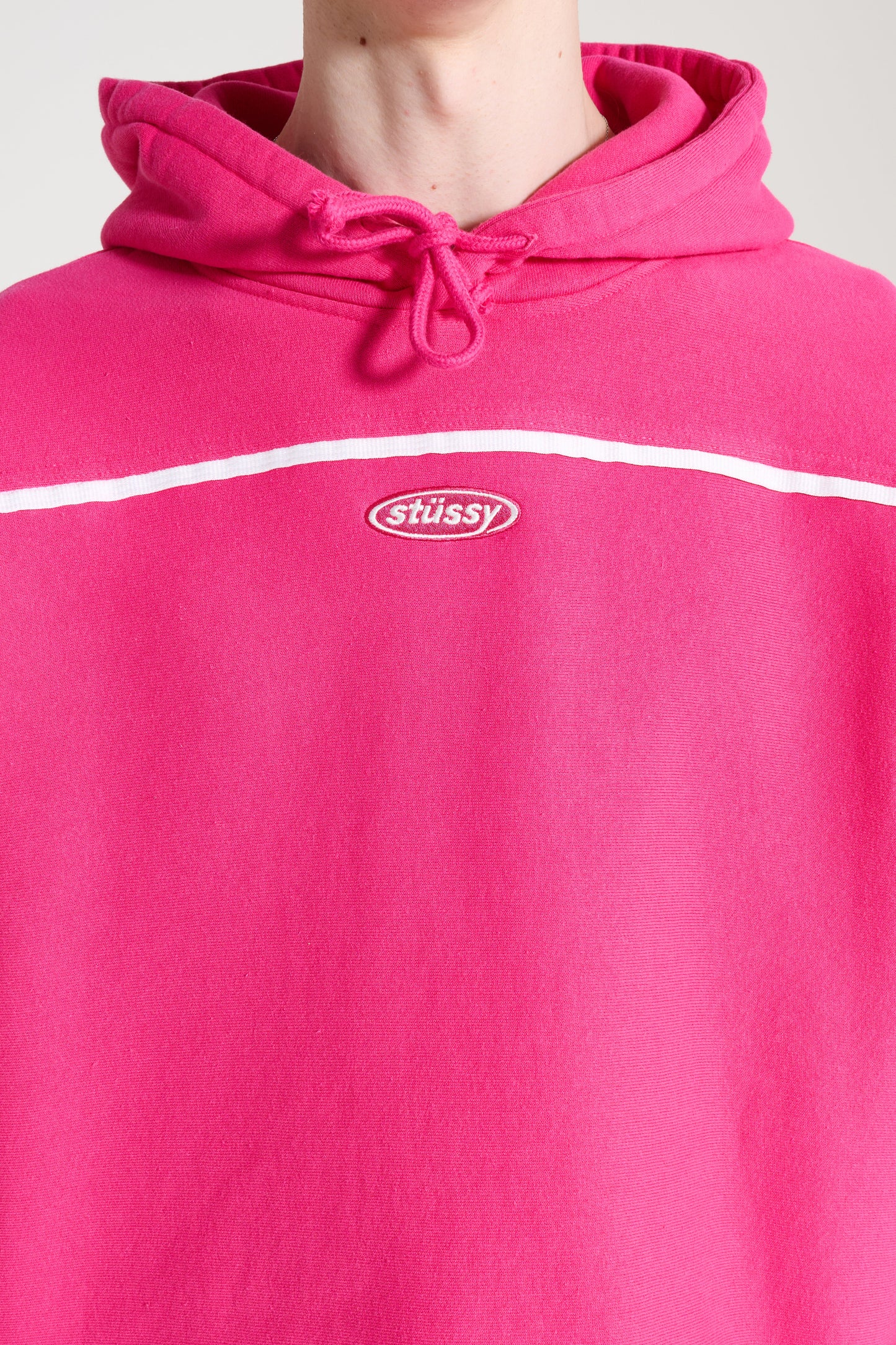 Stüssy Oval Pullover Hood Pink