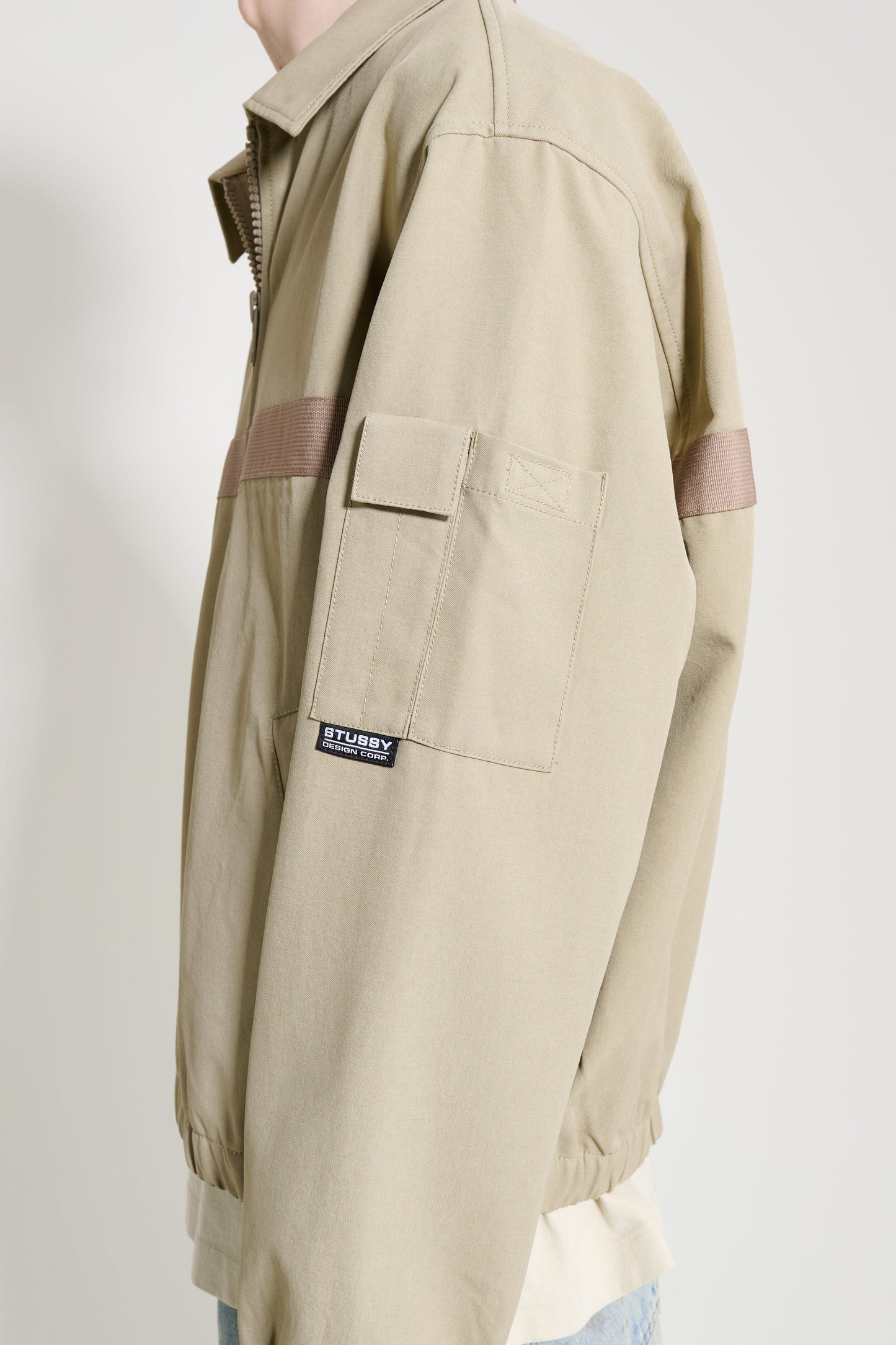 Stüssy Mechanic Jacket Khaki