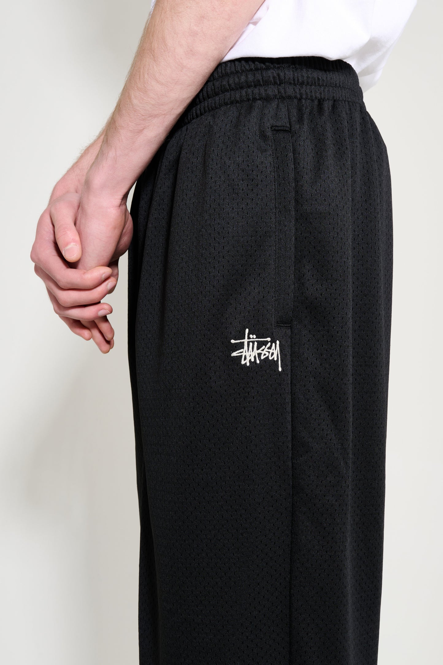 Stüssy Mesh Track Pant Black