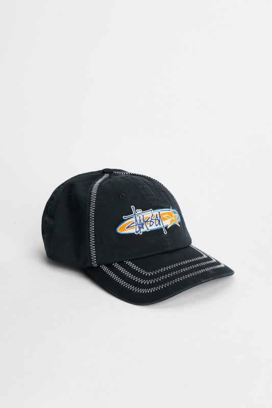 Stüssy LP Oval Star Cap Black
