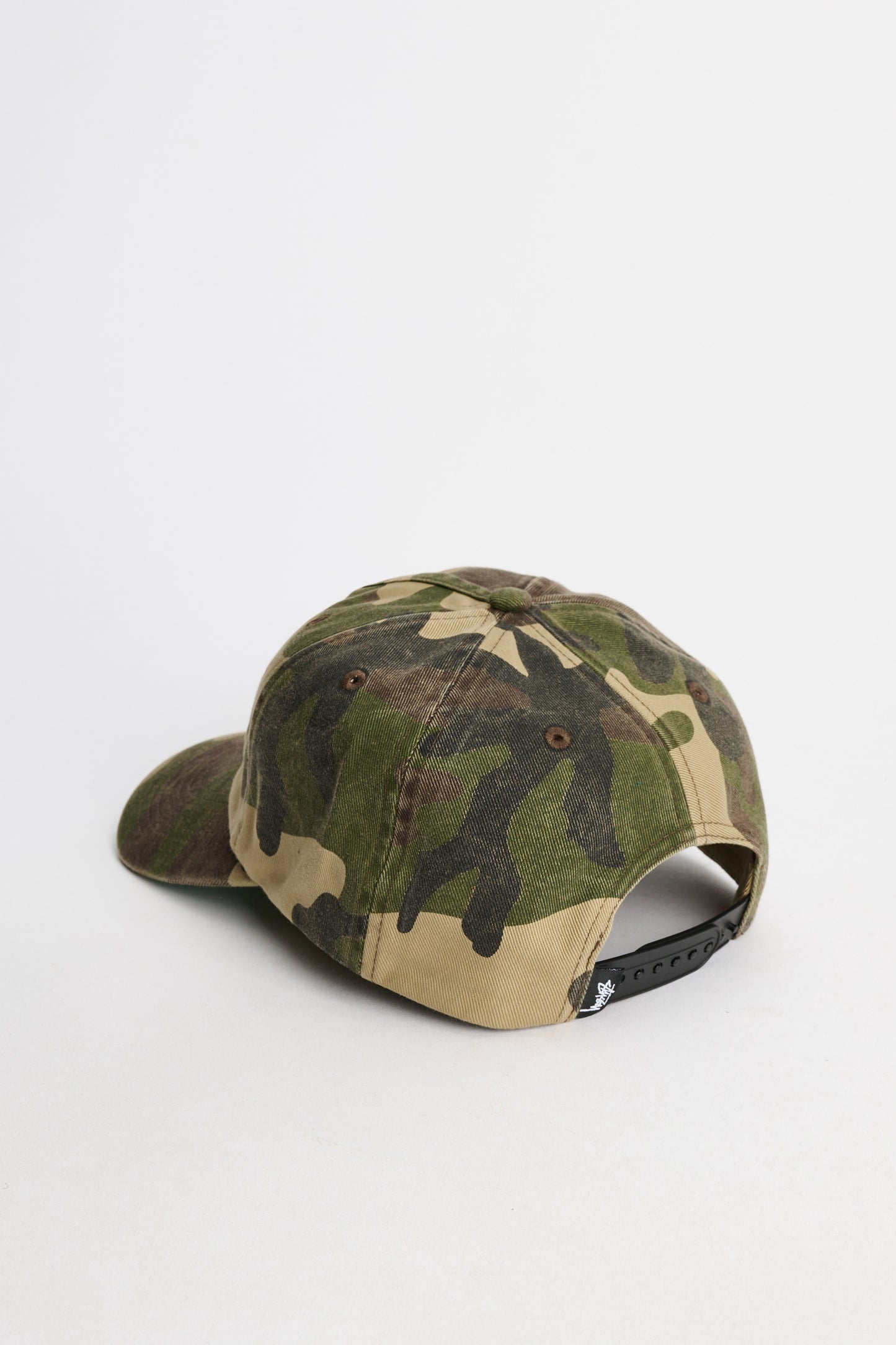 Stüssy Big Stock Mid Depth Cap Woodland Camo