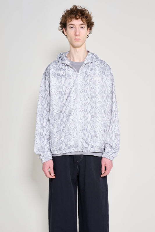 Stüssy Athletic Mesh Zip Hood Snake