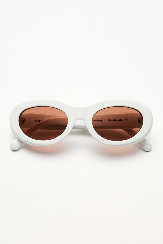 Sun Buddies Courtney Solid White