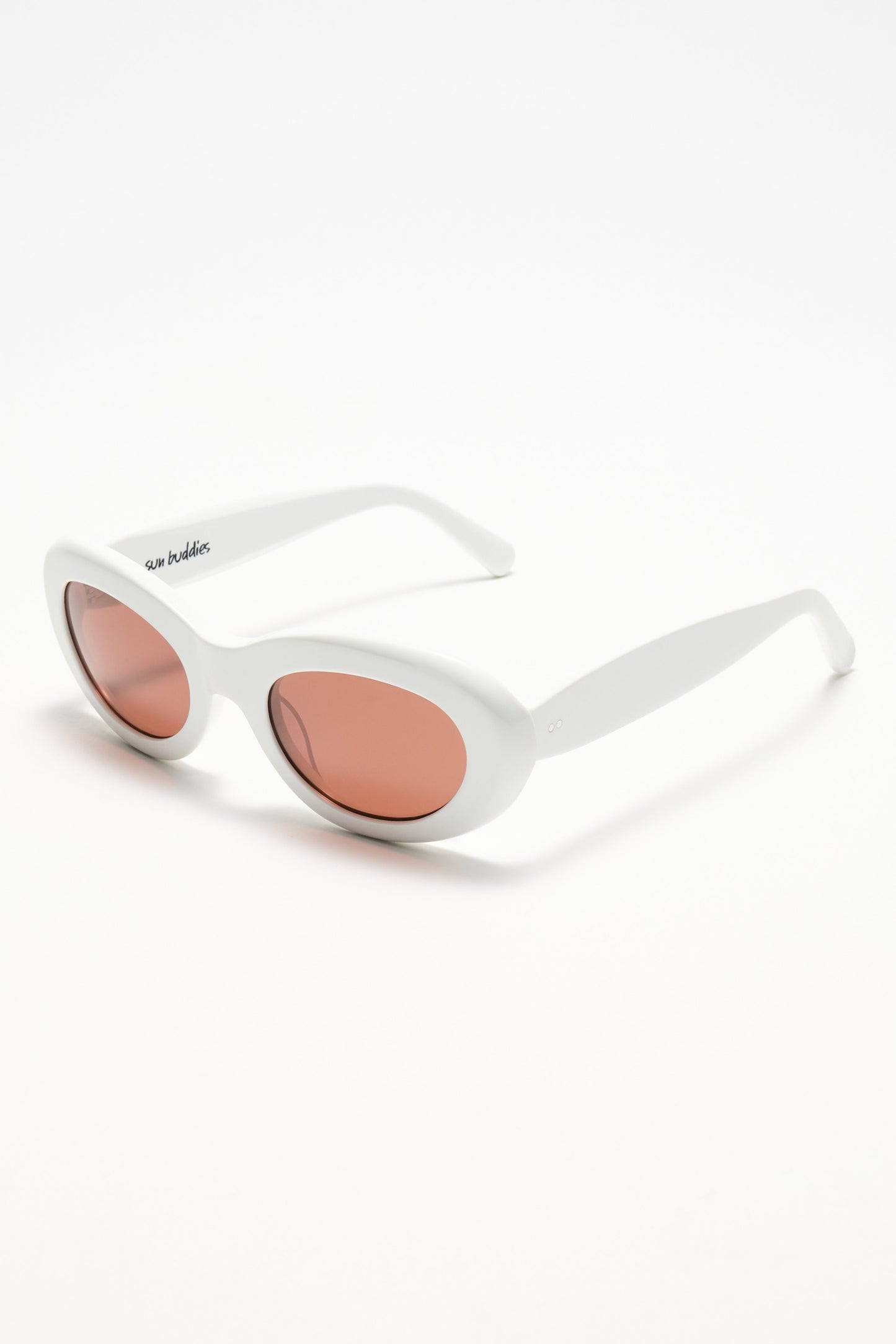 Sun Buddies Courtney Solid White