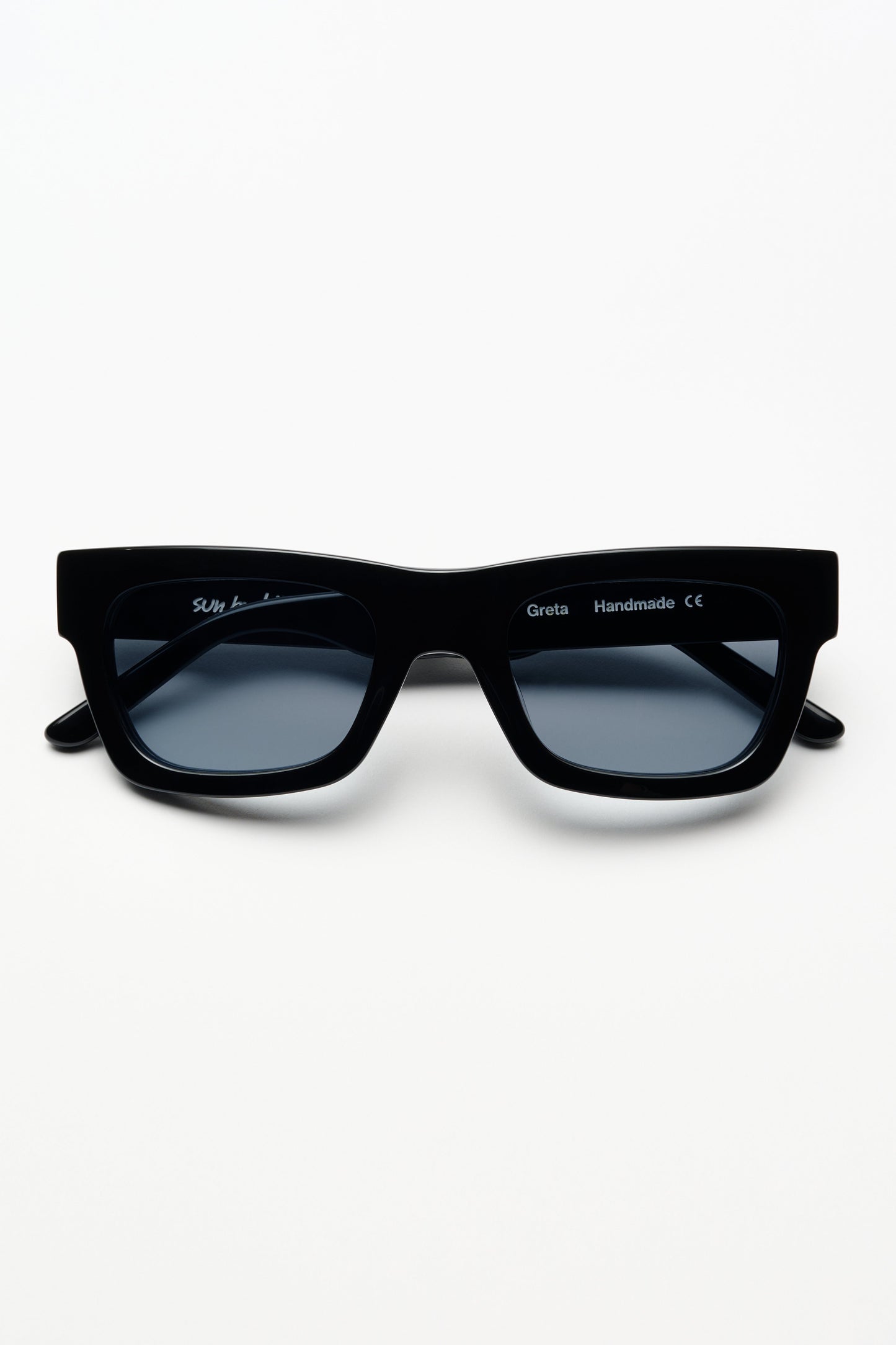 Sun Buddies Greta Black With Blue Lenses