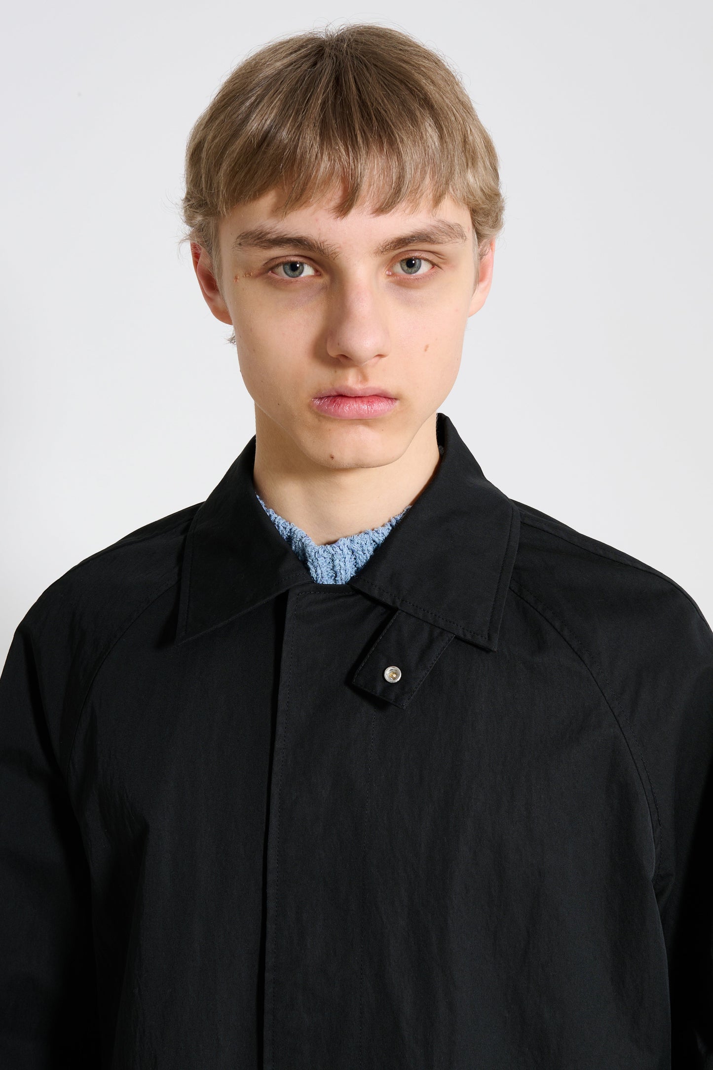 Sunflower Short Raglan Coat Black