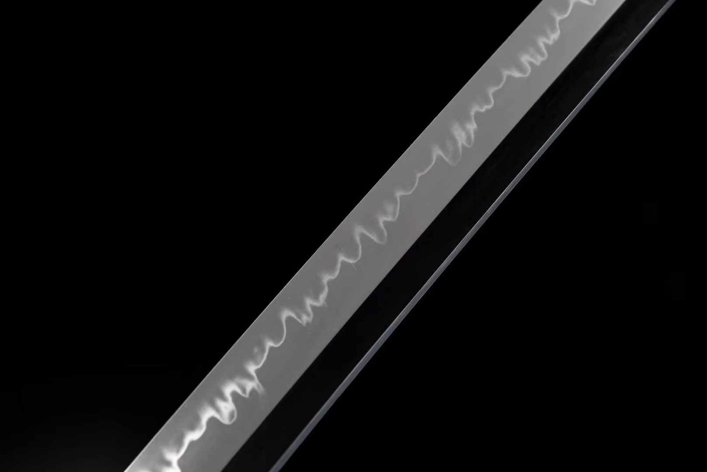 T10 Wave Katana with Mirror-Polished Finish