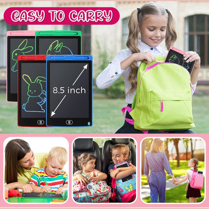 8.5 Inch LCD Writing Tablet for Kids - Colorful Doodle Board with Stylus and Lock Key