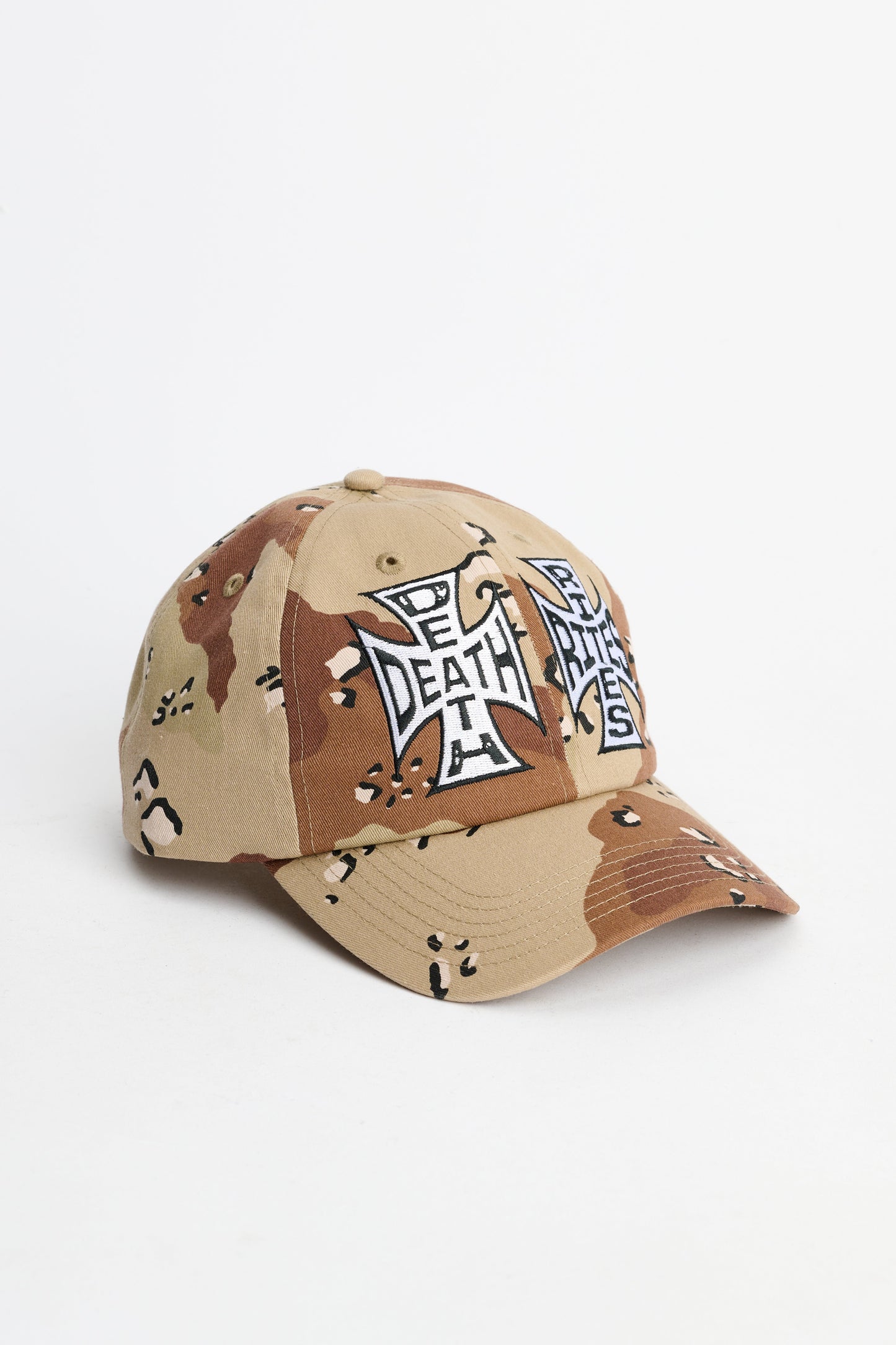 Death Rites Crosses Cap Choc Chip Camo