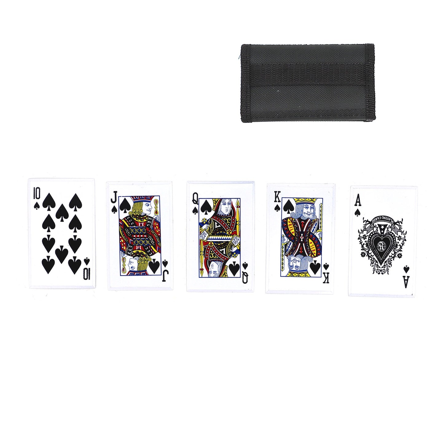 Royal Flush Throwing Knives Spades Card Set  Set of 5