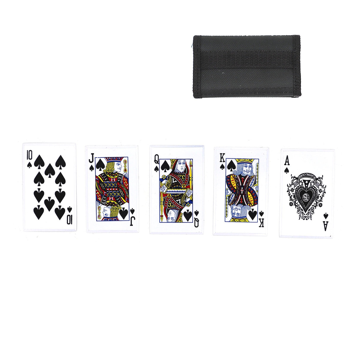 Royal Flush Throwing Knives Spades Card Set – Set of 5 - TOPHATTER'S ARMORY DEALS