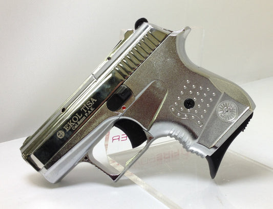 Tisa Blank Firing 8MM Gun Chrome Finish