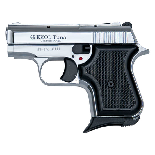 Replica Tuna V950 JF Blank Firing Pistol Chrome Finish