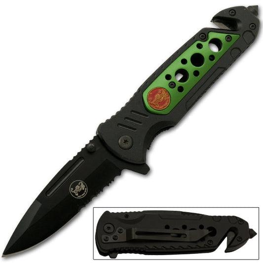 Don't Tread On Me Tactical Rescue Assisted Opening Knife