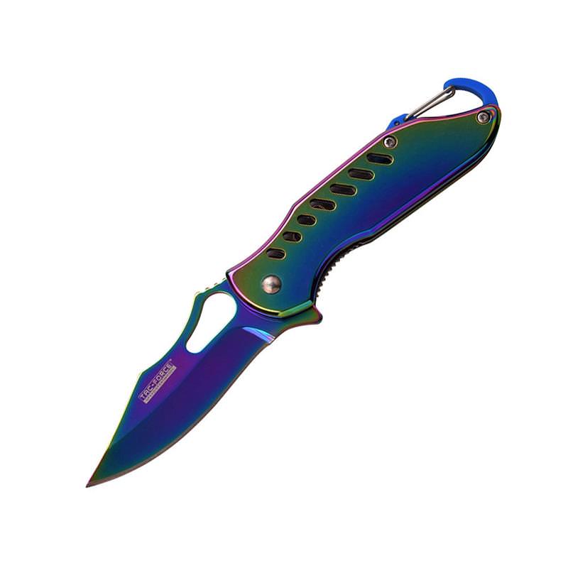 Executive Rainbow Speedster Spring Assisted Folding Pocket Knife