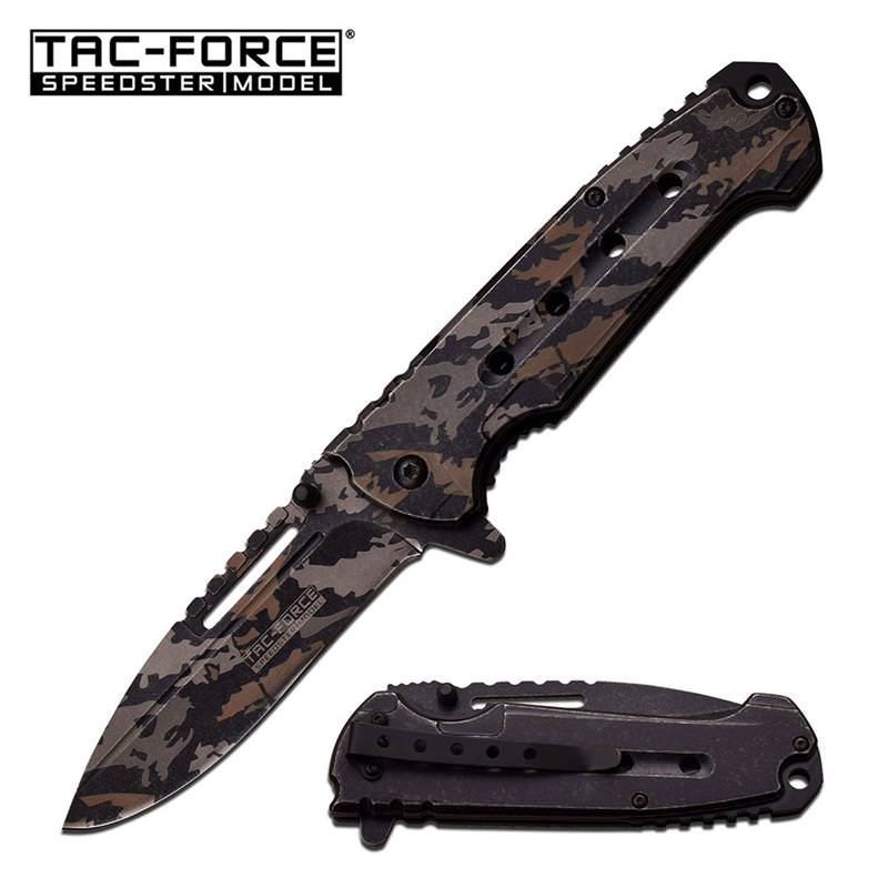 Tac-Force Digital Camo Spring Assisted Opening Knife - TOPHATTER'S ARMORY DEALS