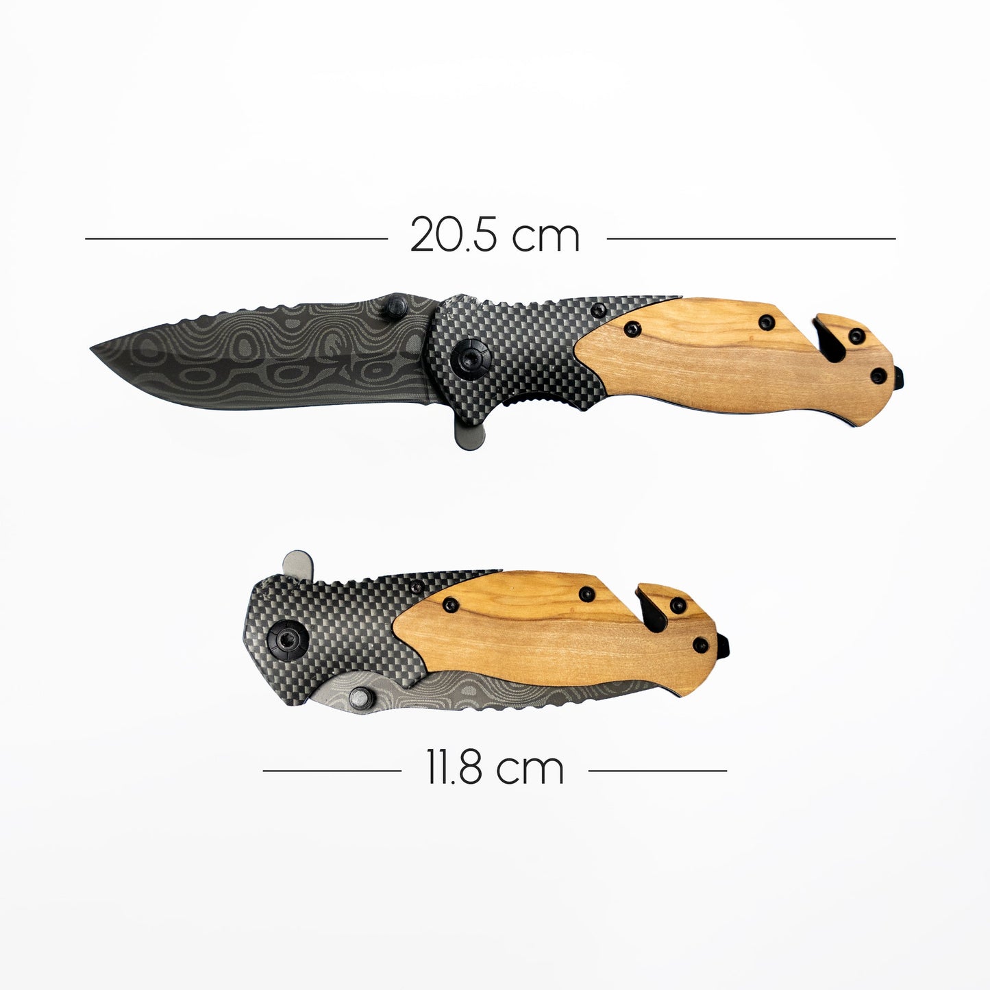 Fire and Steel - Timber Folding Knife