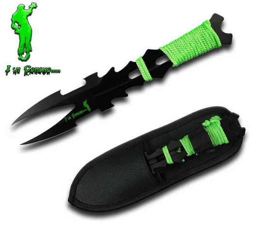 The Dark Nexus 3 Piece Stainless Steel Aerodynamic Throwing Target Knife Set