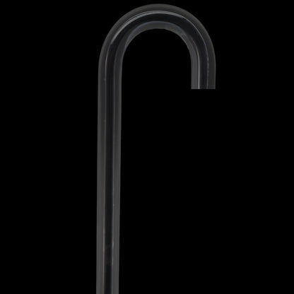 Dr. House Inspired Flame Cane "The Phoenix" - Clear Acrylic, Black Stripe