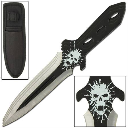 Hellraiser 3 Piece Throwing Knives Set With Sheath