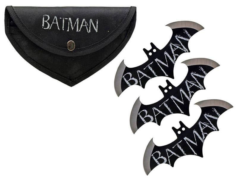 3 Pcs Bat Thrower Throwing Knife Set