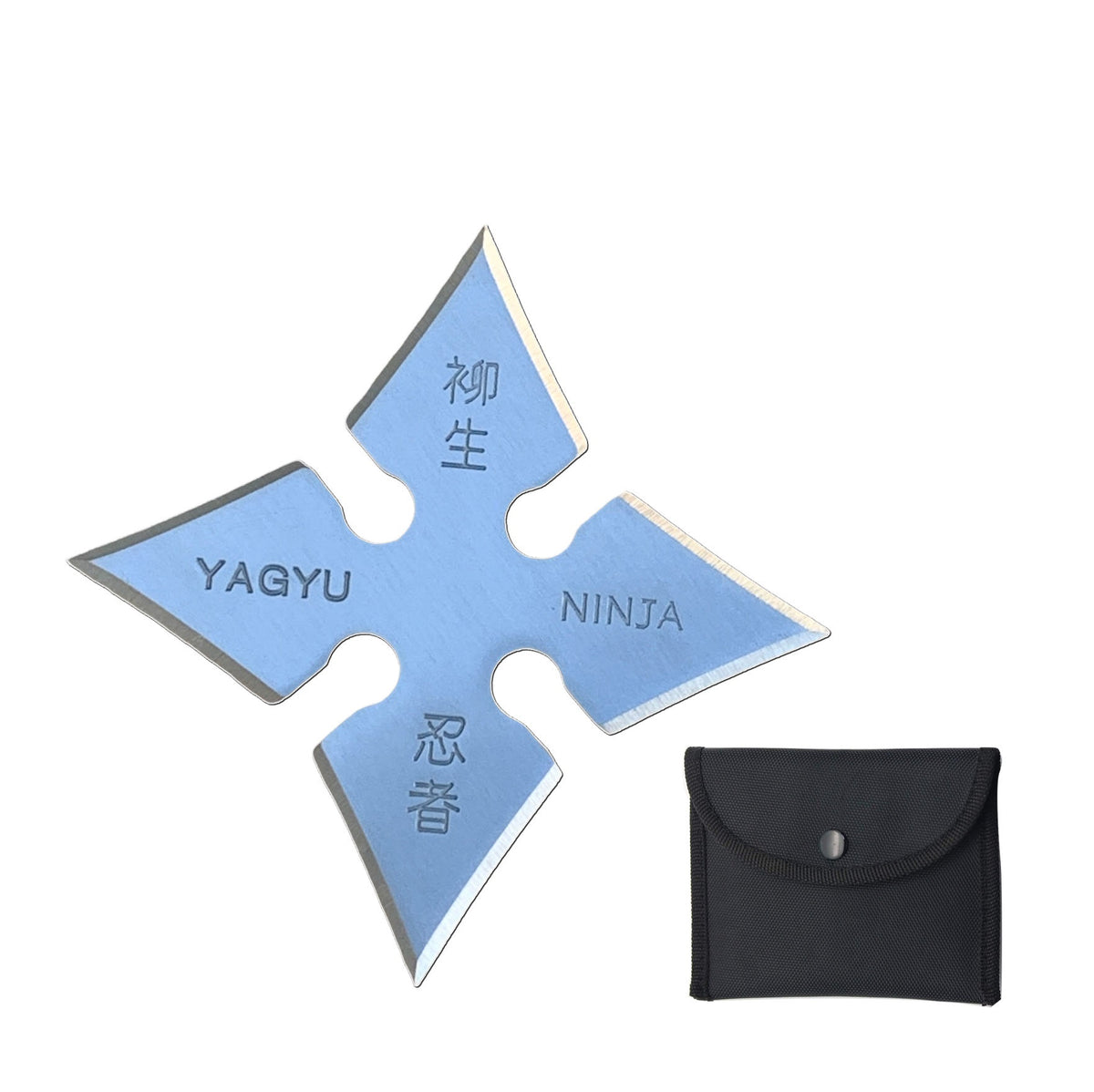 4 Inch Silver Yagyu Ninja Throwing Star Moon Shuriken - TOPHATTER'S ARMORY DEALS