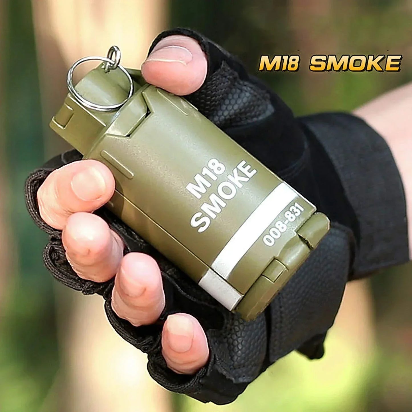 Tactical Hand Grenade Toy for Water Beads Battle