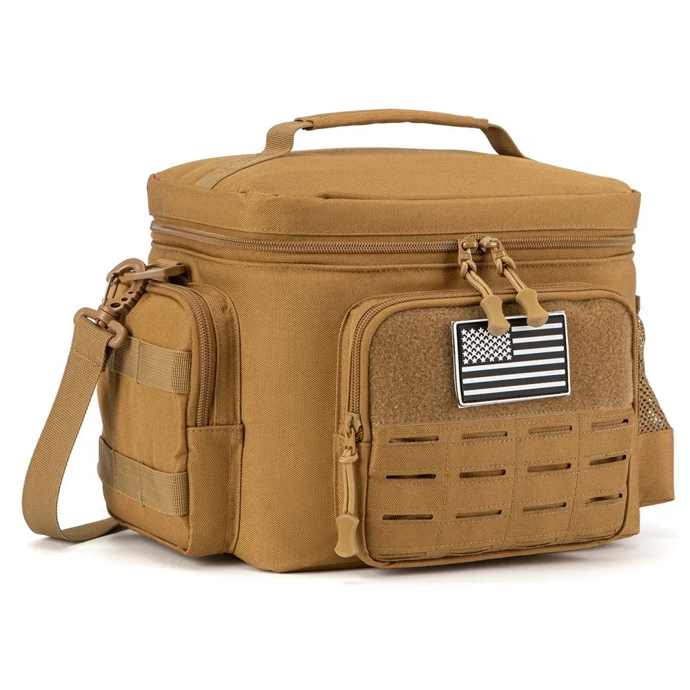 Tactical Thermal Cooler Bag Heavy Duty (Khaki)